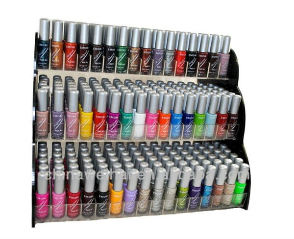 Emori (TM) All About Nail 50 Piece Color Nail Lacquer (Nail Art Brush Style)