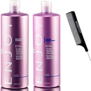 Enjoy Hair Care - 33.8 Ounce Luxury Duo Shampoo and Conditioner Duo