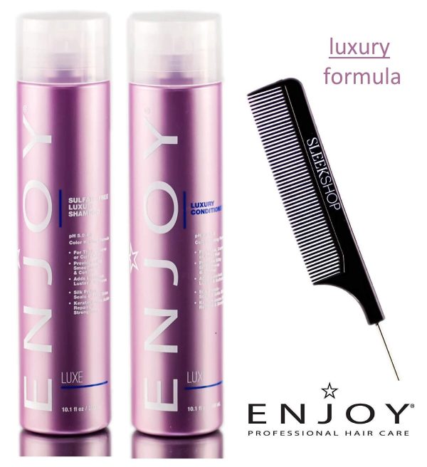 Enjoy LUXURY SHAMPOO & CONDITIONER Duo SET, LUXE Color-Holding Formula