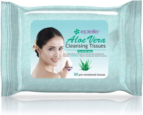 Epielle New Makeup Remover Cleansing Wipes Tissue