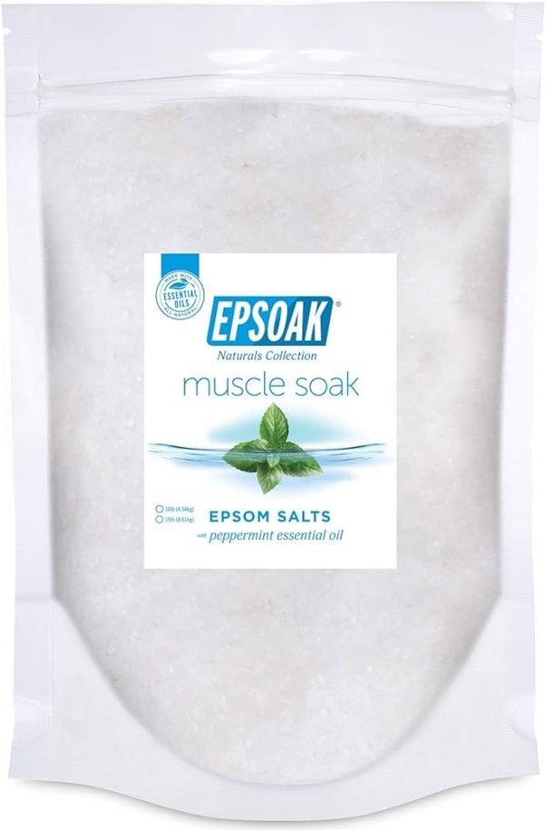 Epsoak USP Epsom Salt - 19 lbs. Resealable Bulk Bag