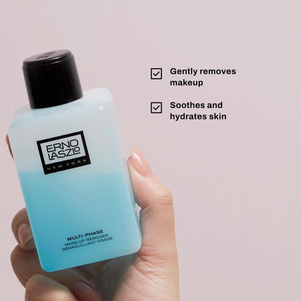 Multi-Phase Make-Up Remover: Gentle and Hydrating Formula with Cucumber and Aloe Extracts, 6.8 Fl Oz.