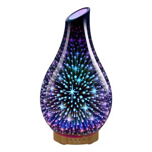 Essential oil diffuser - 120ml 3D glass starry sky Aromatherapy