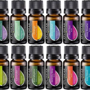 Essential Oil Diffuser & Top 12 Essential Oils Set