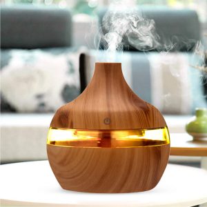 Essential Oil Diffuser Wood Grain Aromatherapy