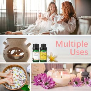 Essential Oils Set, ESSLUX Floral Collection with Ylang Ylang, Jasmine