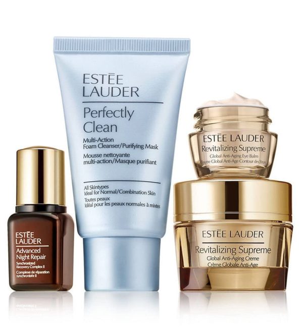 ESTEE LAUDER REVITALIZING SUPREME GLOBAL ANTI AGING CREME SET
