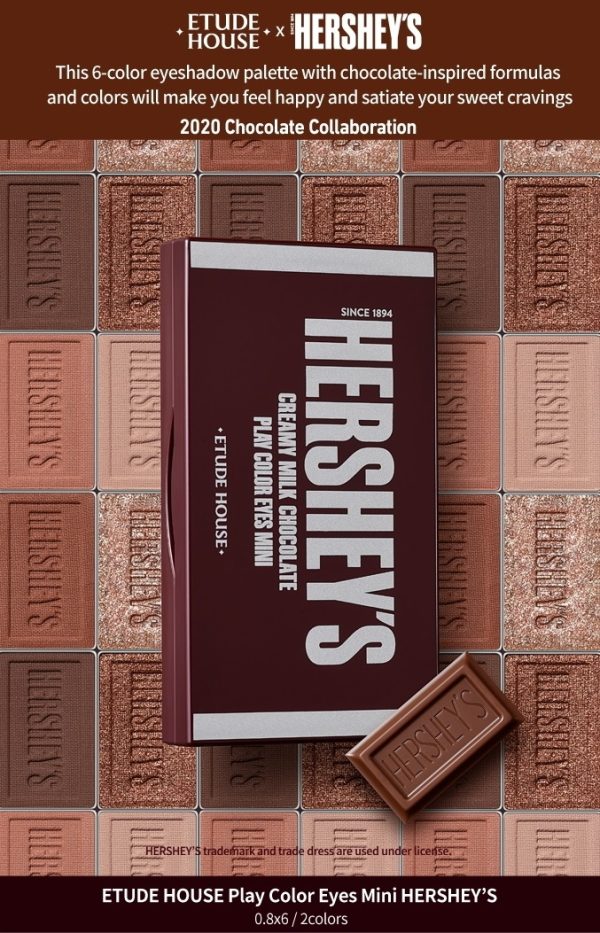 ETUDE HOUSE Play Color Eyes Mini HERSHEY #Original - Eyeshadow palette