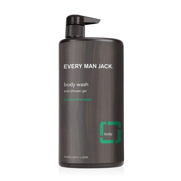 Every Man Jack Body Wash, Eucalyptus Mint