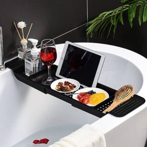Expandable Bathtub Caddy Tray for Luxury Bath