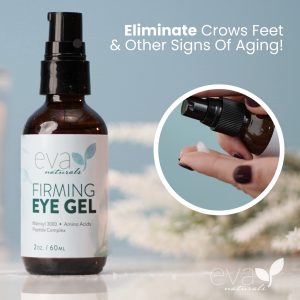 Eye Gel - Larger Size 2 oz Bottle - Best Firming Eye Cream Treatment