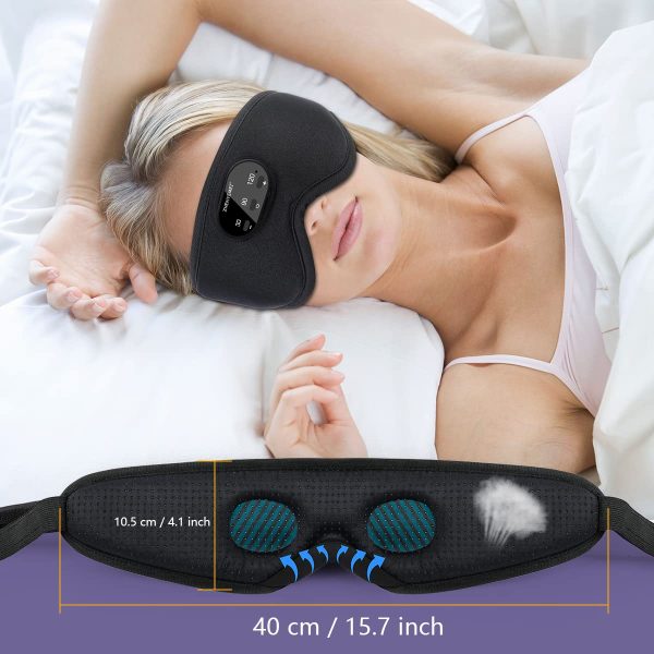 Eye Mask 3 Pack, OriHea 3D Plus Large Sleep Mask