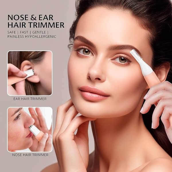 Eyebrow Trimmer & Nose Hair Trimmer for Women