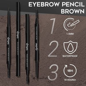 EYESEEK 3PCS Micro Eyebrow Pencil Set