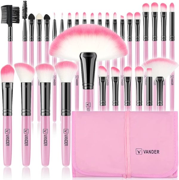 Eyeshadow Makeup Brushes Set Soft Synthetic