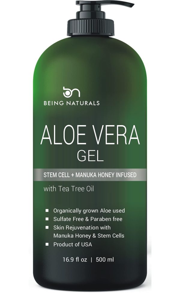 Face and Body Moisturizer Cream - Organic Aloe Vera and Manuka Honey