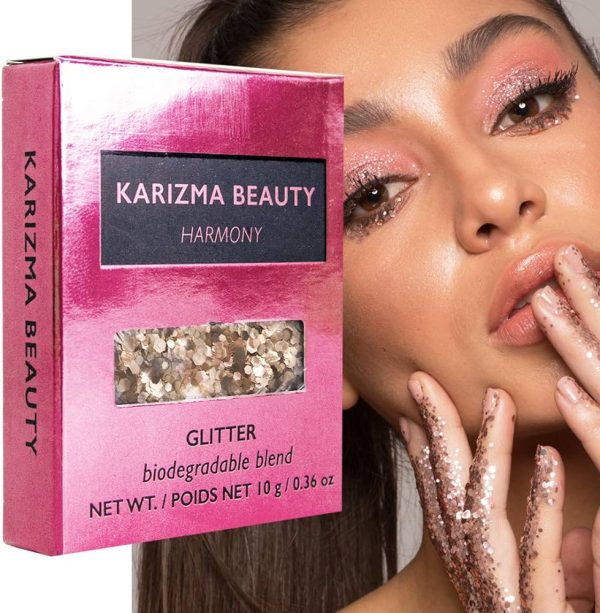 Face Glitter Pack ✮ KARIZMA Beauty ✮ 60g Festival Glitter Cosmetic Chunky Face