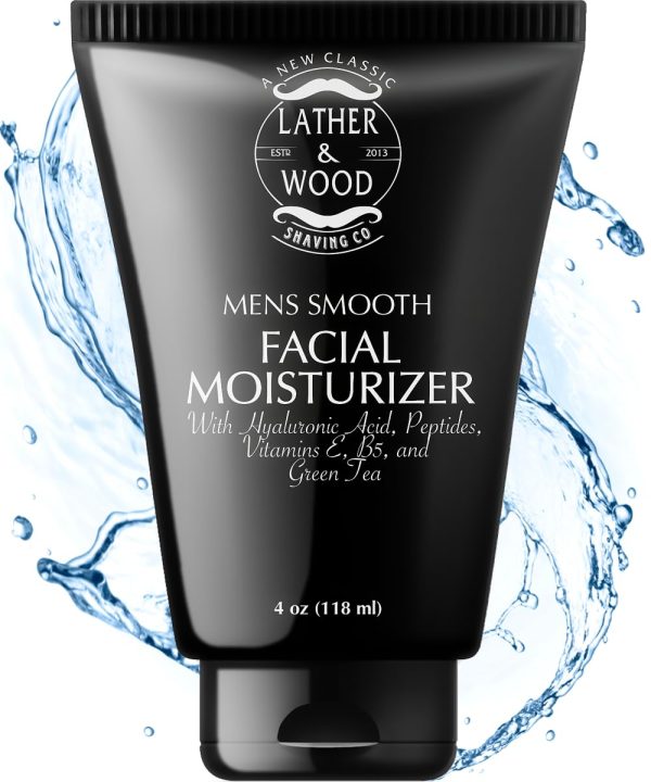 Face Moisturizer for Men - Lather & Wood's Luxurious Sophisticated Mens