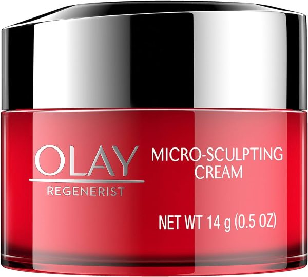 Face Moisturizer with Collagen Peptides by Olay Regenerist Micro-Sculpting Cream