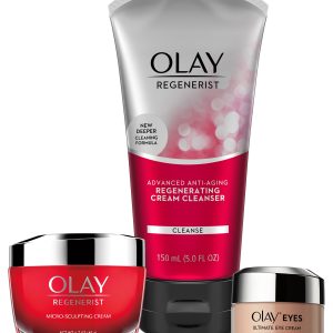 Face Wash by Olay Total Effects Day to Night Anti-Aging Skincare Kit with Cleanser