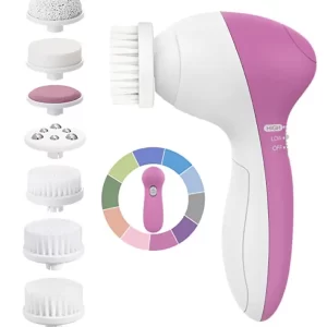 Facial Cleansing Brush [Newest 2020], PIXNOR Waterproof Face Spin Brush