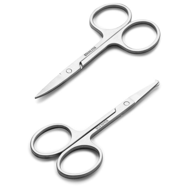 Facial Hair Scissors for Men | Mustache & Beard Trimming Scissors