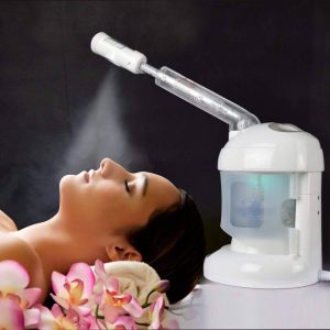 Facial Steamer, with Extendable Arm Ozone Table Top Mini Spa Face
