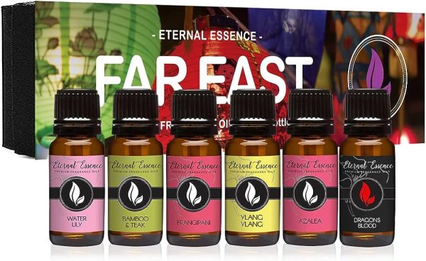 Far East Set of 6 Premium Grade Fragrance Oils