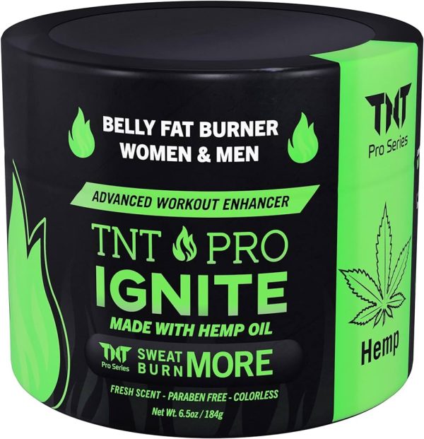 Fat Burning Cream for Belly - TNT Pro Ignite Sweat Cream for Men and Women