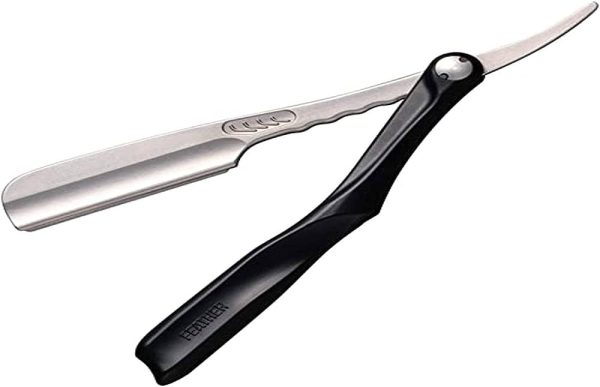 Feather Artist Club Black SS Straight Razor