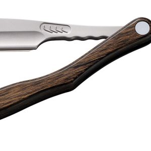 Feather Artist Club SS Wood Folding Straight Razor