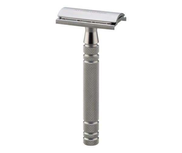 Feather Stainless Steel Double Edge Razor AS D2
