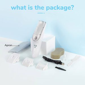 FERRISA Baby Hair Clippers with Vacuum for Infant Fine Hair