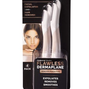 Finishing Touch Flawless Dermaplane Facial Exfoliator and Hair Remover