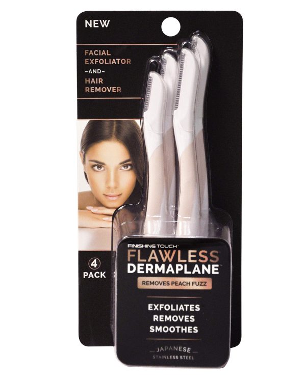Finishing Touch Flawless Dermaplane Facial Exfoliator and Hair Remover