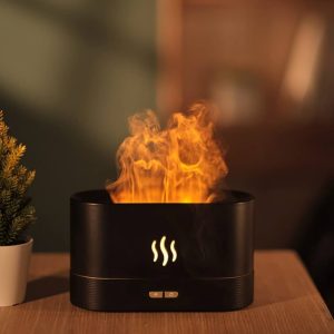 Flame Silent Diffuser with Night Light