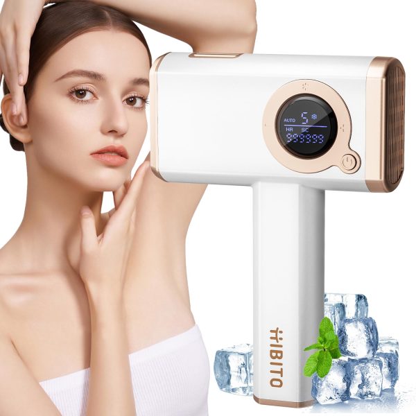 Flashes Hair Removal and Ice Compress Permanent Painless for Facial