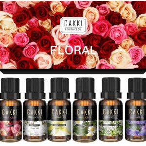 Floral Essential Oils Set, MitFlor 100% Pure Summer Aromatherapy