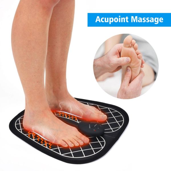Foot Massager Ems Wireless Foot Acupoint Massage Mat ABS Physiotherapy