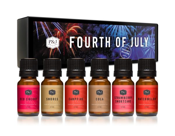 Fourth of July Set of 6 - Premium Grade Fragrance Oils