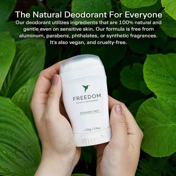 Freedom Natural Travel Deodorant Mini Stick - Aluminum Free