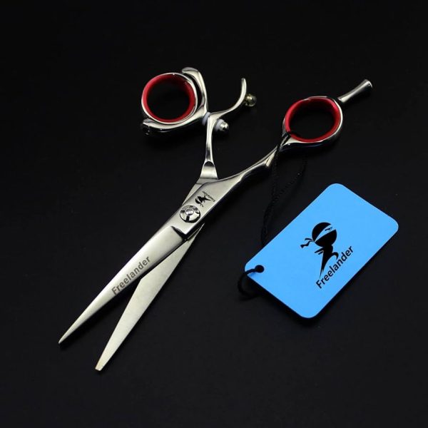 Freelander 5.5 inch Left Hand Professional Barber Hair Cutting Scissors Swivel
