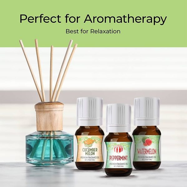 Fruity Fruits Good Essential Fragrance Oil Set (PACK OF 10) 5ml Set