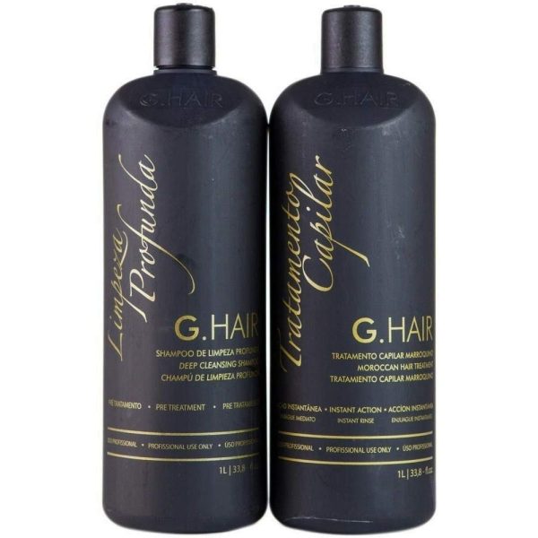 G.Hair Moroccan Smoothing Treatment Kit - The Ultimate Solution for Frizzy and Damaged Hair