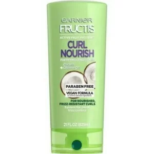 Garnier Fructis Curl Nourish Paraben-free Conditioner Infused with Coconut Oil