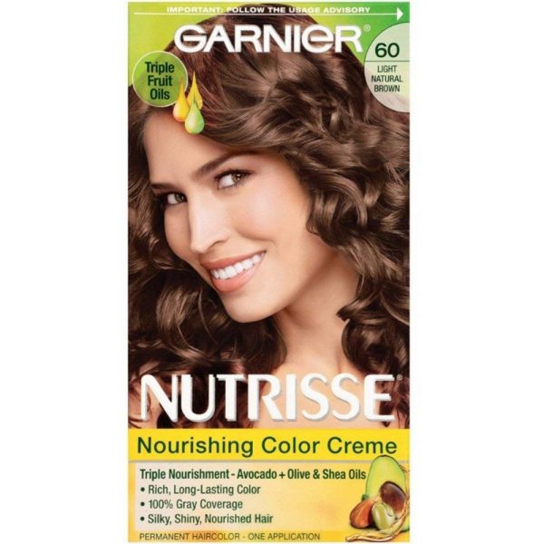 Garnier Nutrisse Nourishing Color Creme Light Natural Brown