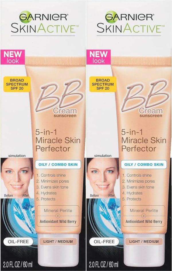 Garnier Skin Skinactive Bb Cream Oil-Free Face Moisturizer