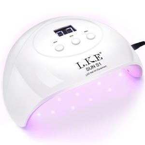 Gel UV LED Nail Lamp, Jewhiteny Nail Dryer 72W Gel Nail Polish UV Light