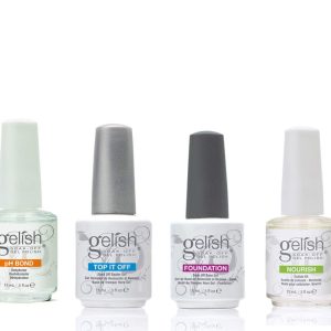 Gelish 15 mL Soak Off Gel Nail Polish Basix Care Kit