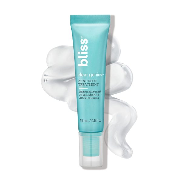 GENIUS Acne Spot Treatment Serum for Acne Prone Skin, Mild, Moderate